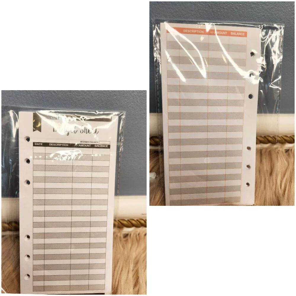 SUPER CUTE!! SAVINGS BUDGET PLANNER BINDER